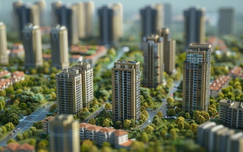 Thane city showcasing real estate projects and urban development