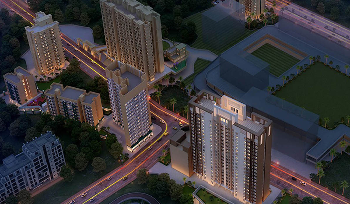 Metropolis Insignia Towers project property Kasarvadavli thane